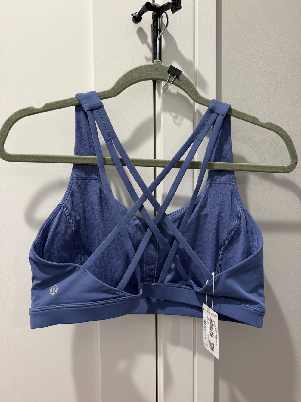 Lululemon NWT Free to Be Serene Bra Size 10 Water drop